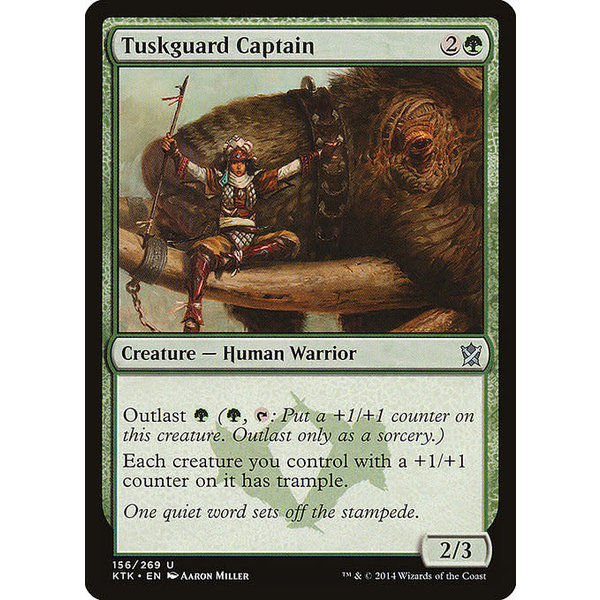 Magic: The Gathering Tuskguard Captain (156) Near Mint