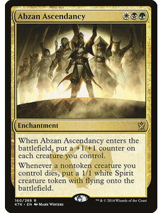Magic: The Gathering Abzan Ascendancy (160) Lightly Played