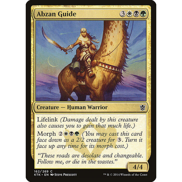 Magic: The Gathering Abzan Guide (162) Lightly Played