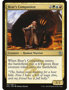 Magic: The Gathering Bear's Companion (167) Near Mint