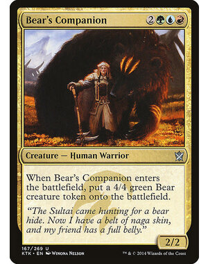 Magic: The Gathering Bear's Companion (167) Near Mint