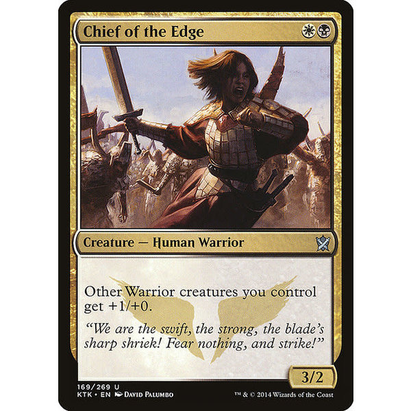 Magic: The Gathering Chief of the Edge (169) Near Mint