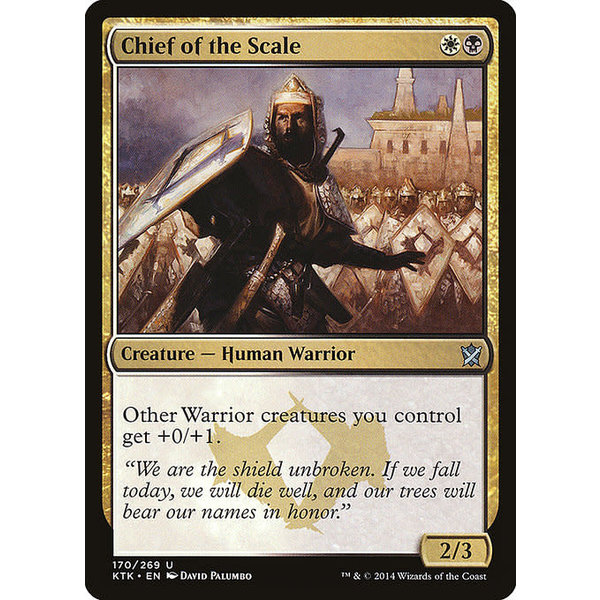 Magic: The Gathering Chief of the Scale (170) Near Mint