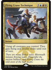 Magic: The Gathering Flying Crane Technique (176) Near Mint