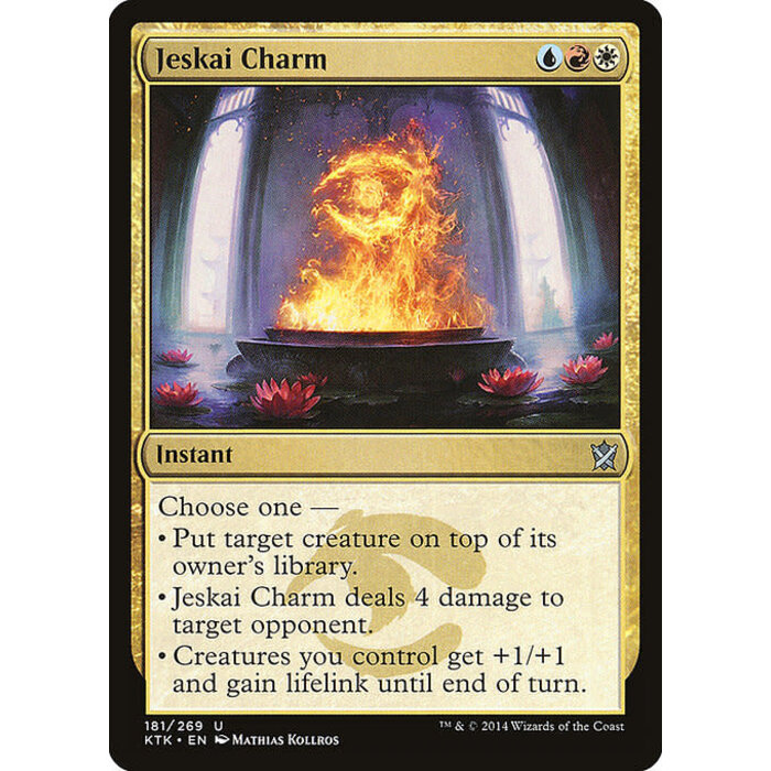 Magic: The Gathering Jeskai Charm (181) Near Mint
