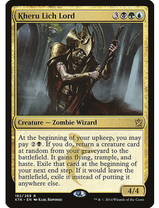 Magic: The Gathering Kheru Lich Lord (182) Moderately Played