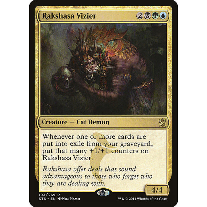 Magic: The Gathering Rakshasa Vizier (193) Near Mint