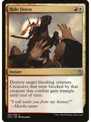 Magic: The Gathering Ride Down (194) Damaged
