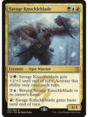Magic: The Gathering Savage Knuckleblade (197) Near Mint