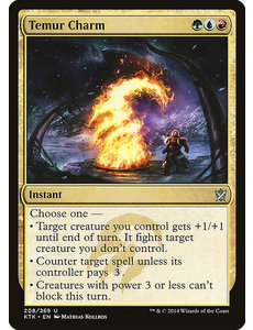 Magic: The Gathering Temur Charm (208) Near Mint