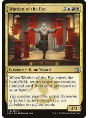 Magic: The Gathering Warden of the Eye (212) Lightly Played
