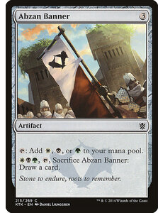 Magic: The Gathering Abzan Banner (215) Lightly Played