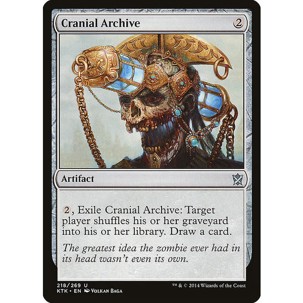 Magic: The Gathering Cranial Archive (218) Near Mint