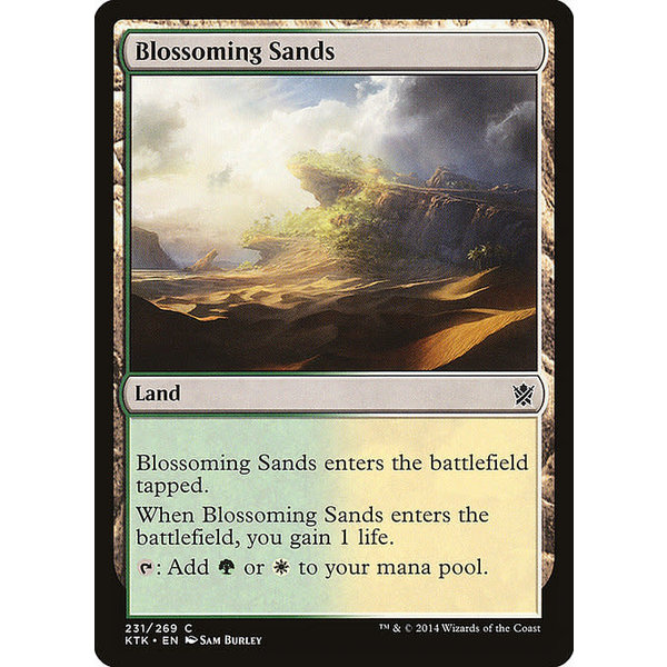 Magic: The Gathering Blossoming Sands (231) Lightly Played