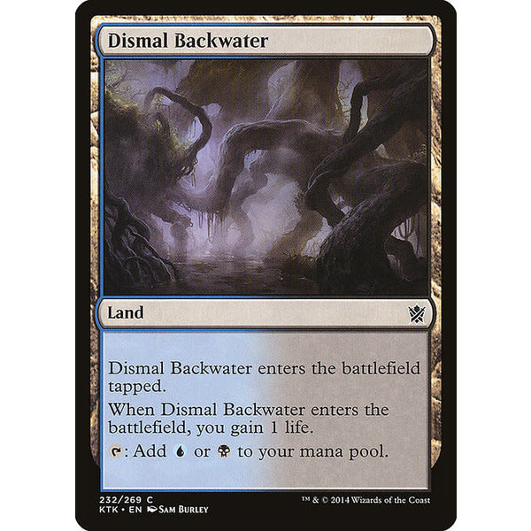 Magic: The Gathering Dismal Backwater (232) Lightly Played