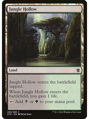 Magic: The Gathering Jungle Hollow (235) Lightly Played