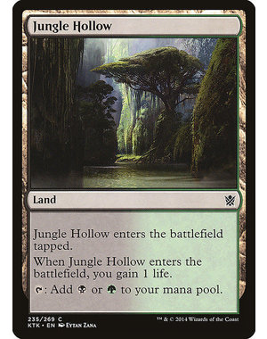 Magic: The Gathering Jungle Hollow (235) Lightly Played