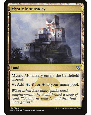 Magic: The Gathering Mystic Monastery (236) Lightly Played