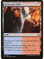 Magic: The Gathering Swiftwater Cliffs (243) Lightly Played