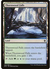 Magic: The Gathering Thornwood Falls (244) Lightly Played