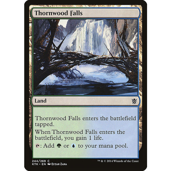 Magic: The Gathering Thornwood Falls (244) Lightly Played