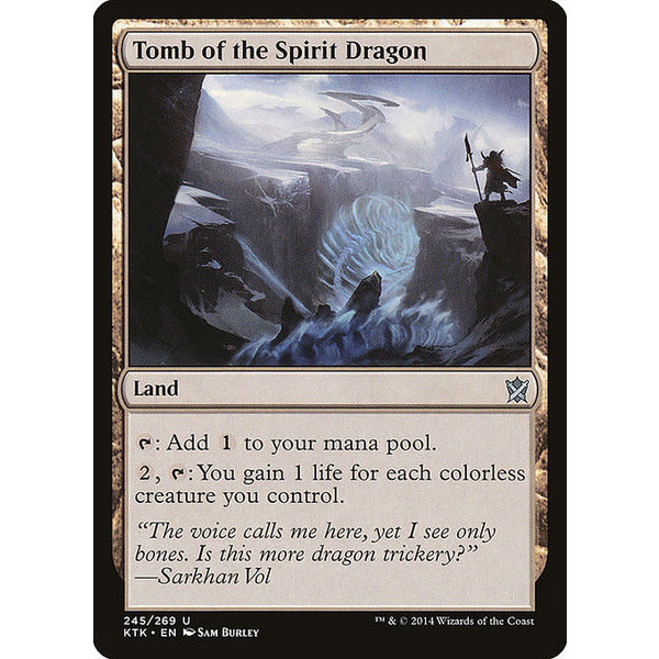 Magic: The Gathering Tomb of the Spirit Dragon (245) Near Mint
