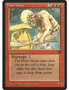 Magic: The Gathering Frost Giant (148) Damaged