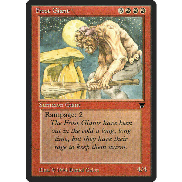 Magic: The Gathering Frost Giant (148) Damaged