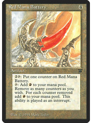 Magic: The Gathering Red Mana Battery (291) Moderately Played