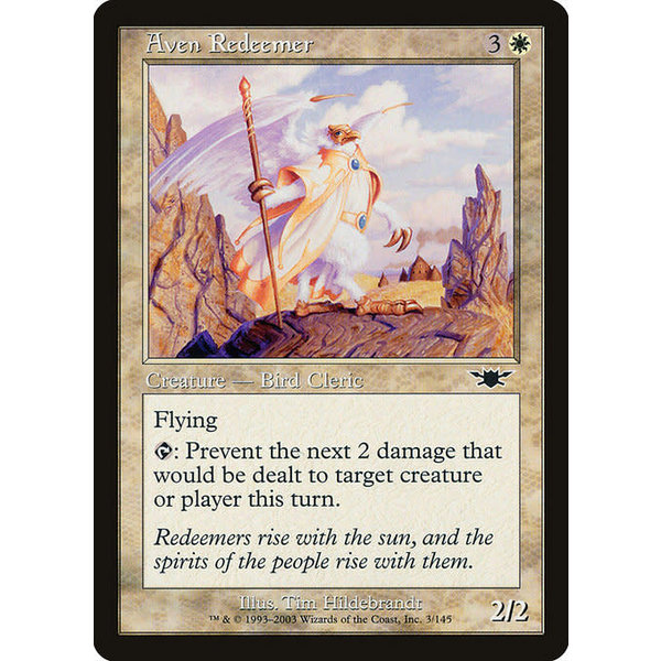 Magic: The Gathering Aven Redeemer (003) Lightly Played