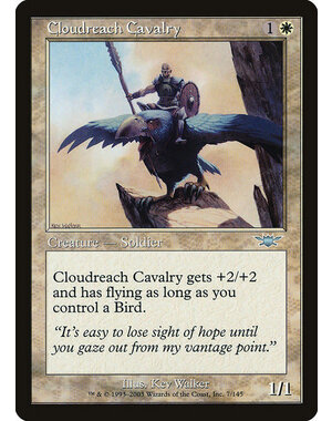 Magic: The Gathering Cloudreach Cavalry (007) Lightly Played