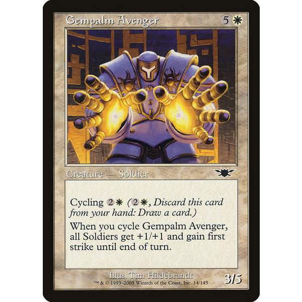 Magic: The Gathering Gempalm Avenger (014) Lightly Played
