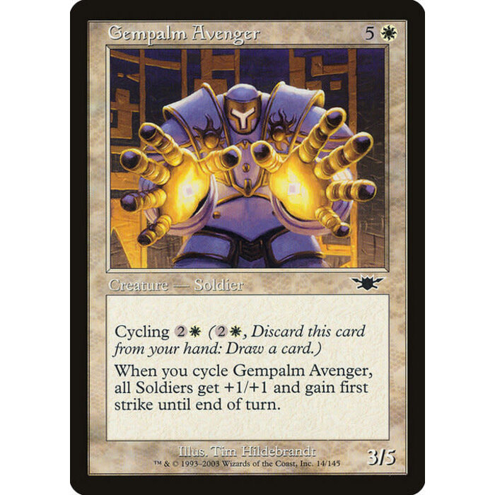 Magic: The Gathering Gempalm Avenger (014) Lightly Played