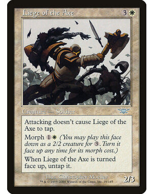 Magic: The Gathering Liege of the Axe (016) Lightly Played