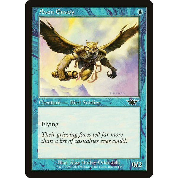 Magic: The Gathering Aven Envoy (030) Lightly Played