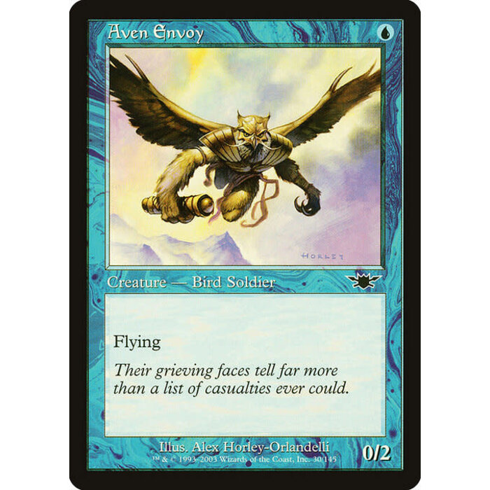Magic: The Gathering Aven Envoy (030) Lightly Played