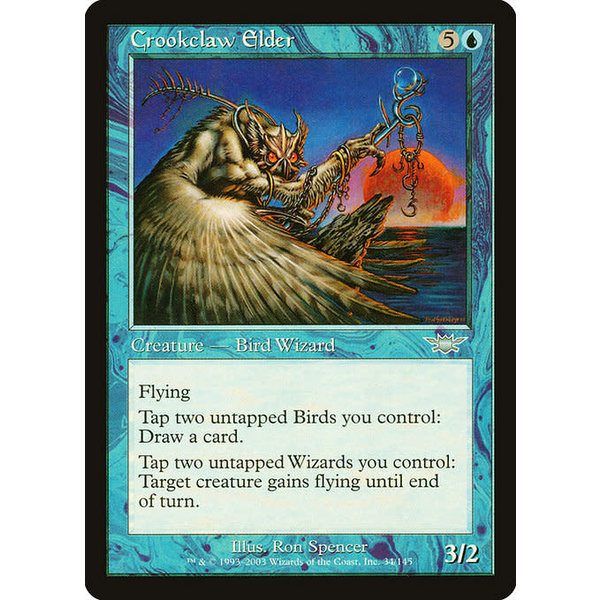 Magic: The Gathering Crookclaw Elder (034) Lightly Played