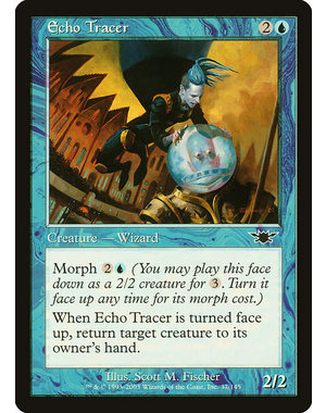 Magic: The Gathering Echo Tracer (037) Moderately Played Foil