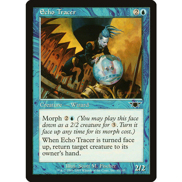 Magic: The Gathering Echo Tracer (037) Moderately Played Foil