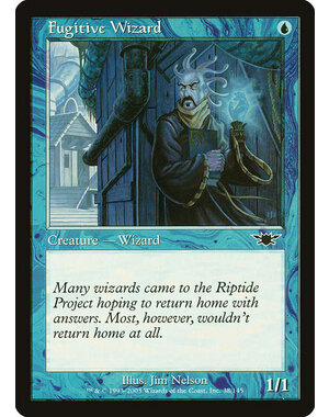 Magic: The Gathering Fugitive Wizard (038) Lightly Played
