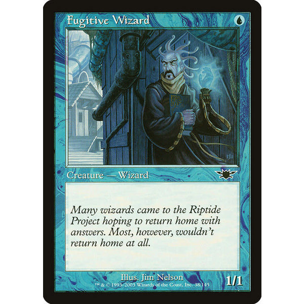 Magic: The Gathering Fugitive Wizard (038) Lightly Played