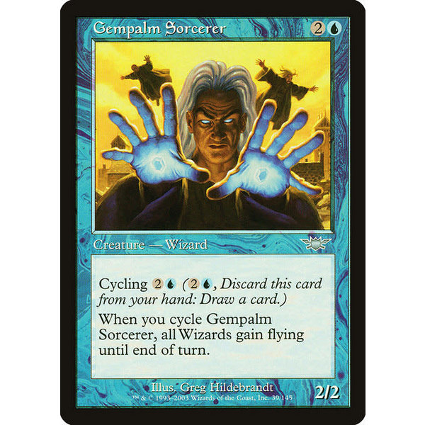 Magic: The Gathering Gempalm Sorcerer (039) Lightly Played