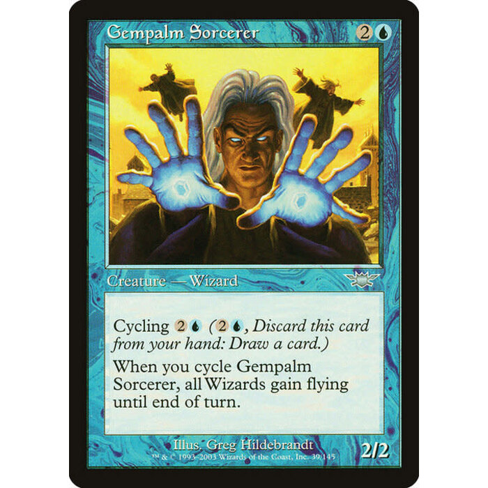 Magic: The Gathering Gempalm Sorcerer (039) Lightly Played