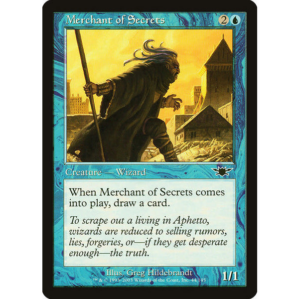 Magic: The Gathering Merchant of Secrets (044) Lightly Played