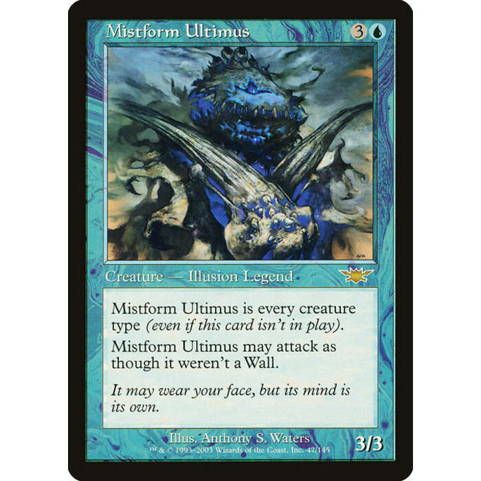 Magic: The Gathering Mistform Ultimus (047) Lightly Played