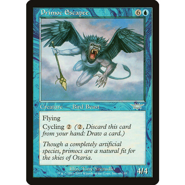 Magic: The Gathering Primoc Escapee (049) Lightly Played