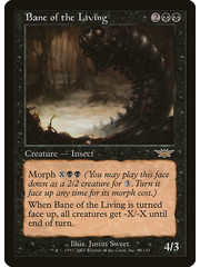 Magic: The Gathering Bane of the Living (060) Moderately Played