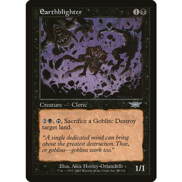 Magic: The Gathering Earthblighter (068) Lightly Played