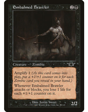 Magic: The Gathering Embalmed Brawler (069) Lightly Played