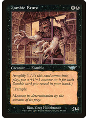 Magic: The Gathering Zombie Brute (087) Lightly Played
